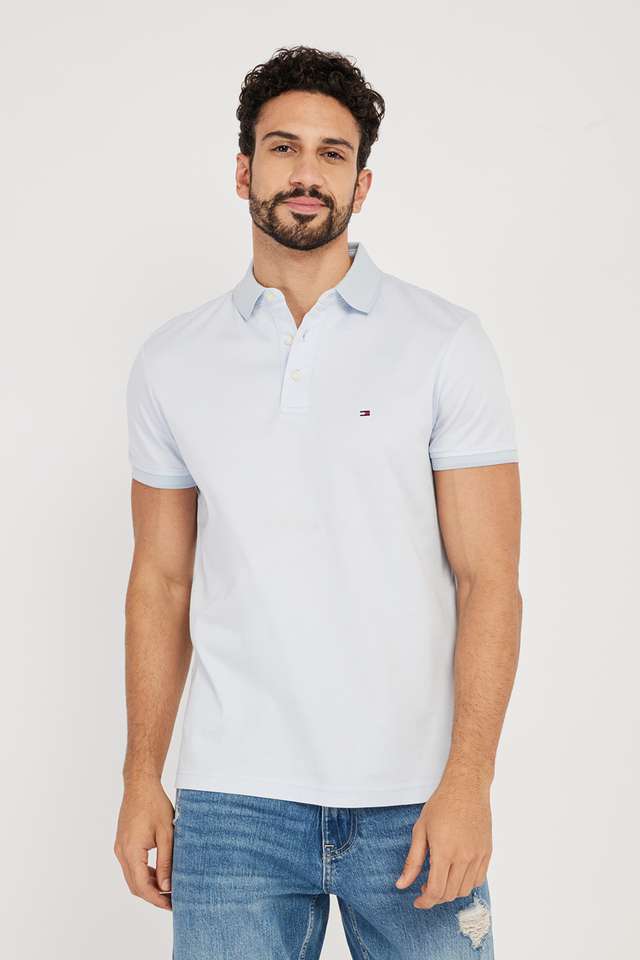 Solid-Cotton-Polo-Men-s-T-Shirt