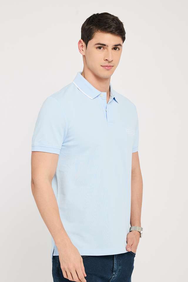 Solid-Cotton-Polo-Men-s-T-Shirt