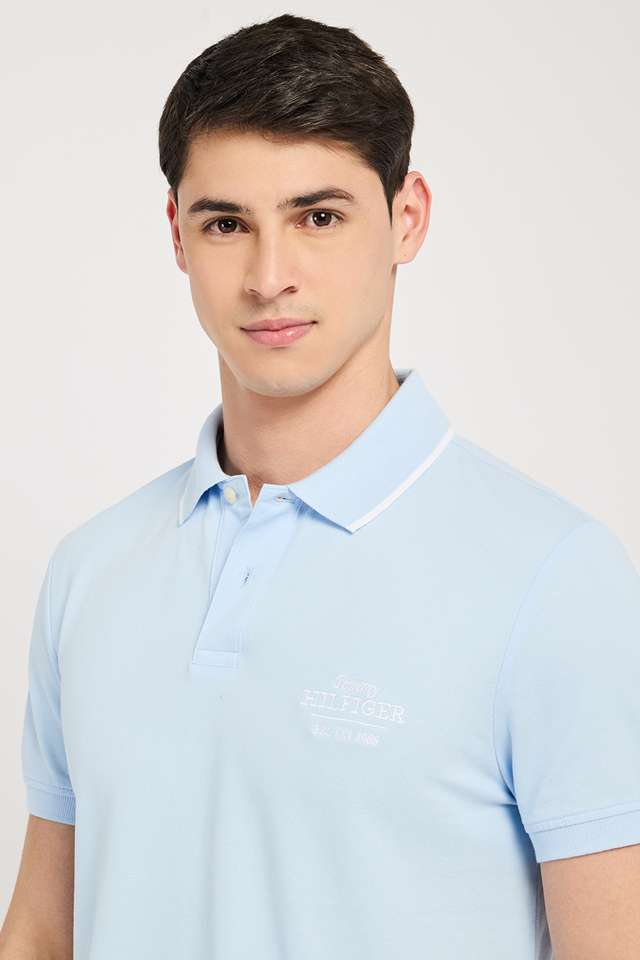 Solid-Cotton-Polo-Men-s-T-Shirt
