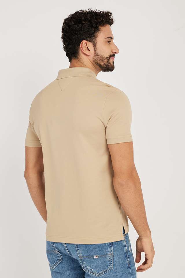 Solid-Cotton-Polo-Men-s-T-Shirt