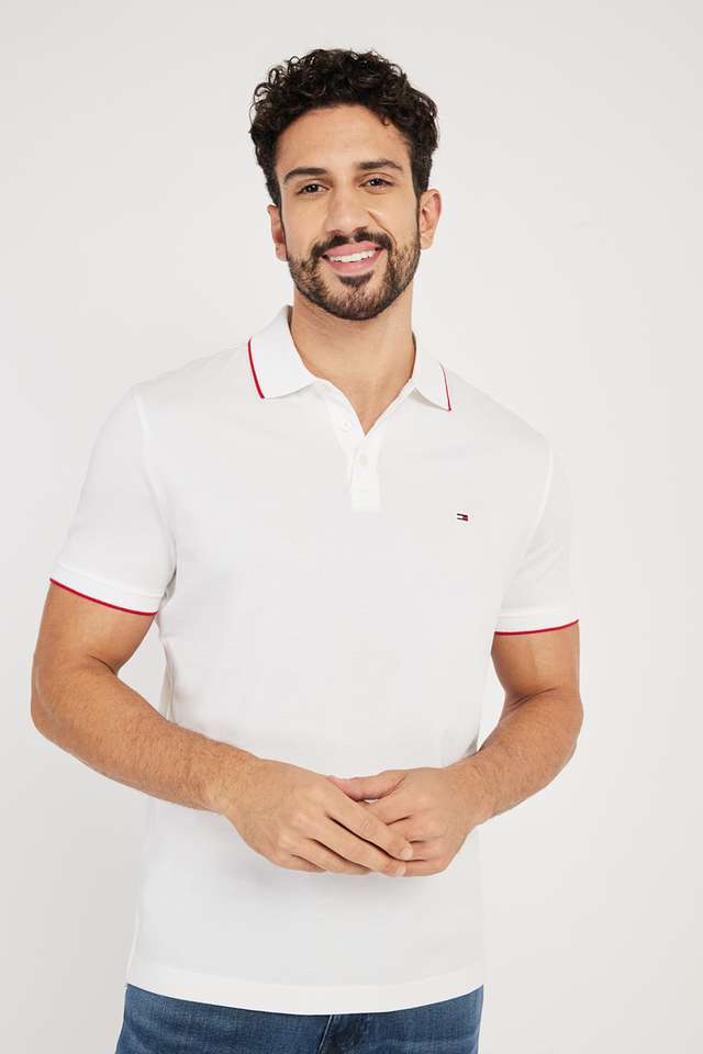 Solid-Cotton-Polo-Men-s-T-Shirt