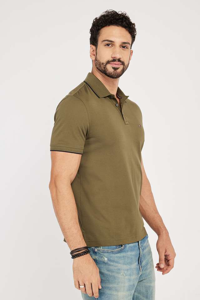 Solid-Cotton-Polo-Men-s-T-Shirt