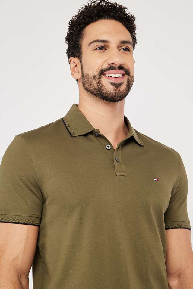 Solid-Cotton-Polo-Men-s-T-Shirt