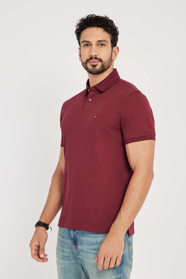 Solid-Cotton-Polo-Men-s-T-Shirt