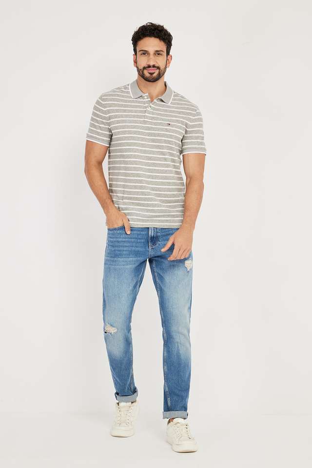 Structured-Cotton-Blend-Polo-Men-s-T-Shirt