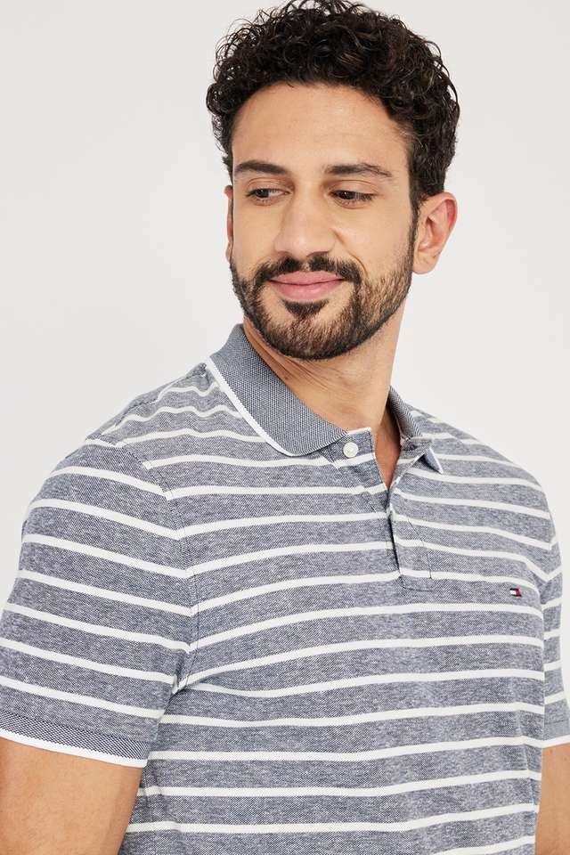 Structured-Cotton-Blend-Polo-Men-s-T-Shirt
