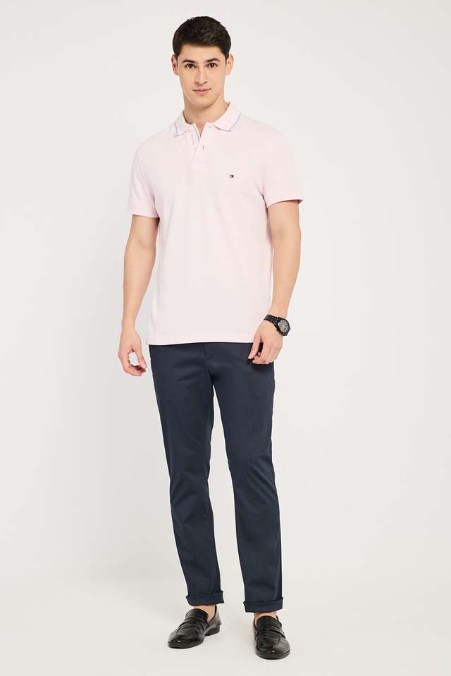 Solid-Cotton-Polo-Men-s-T-Shirt