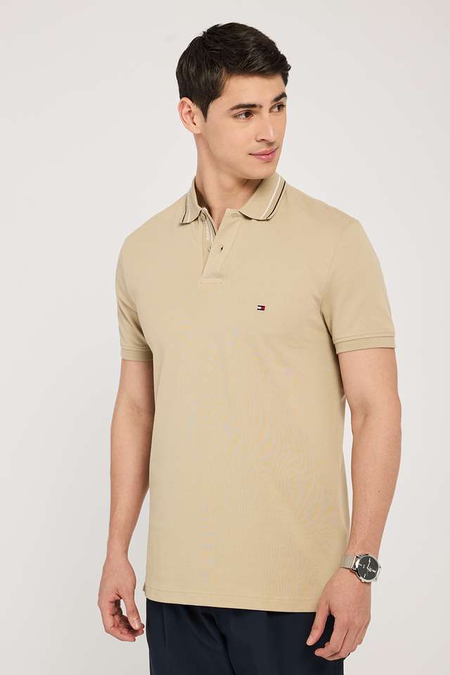 Solid-Cotton-Polo-Men-s-T-Shirt