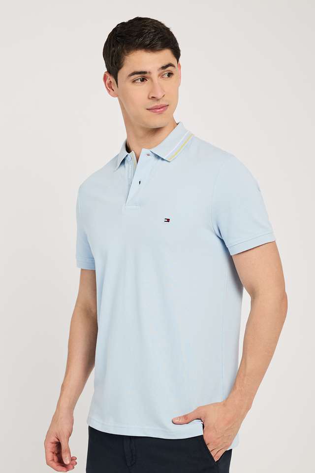 Solid-Cotton-Polo-Men-s-T-Shirt