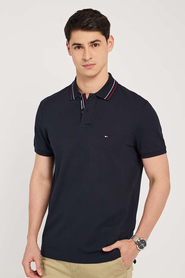 Solid-Cotton-Polo-Men-s-T-Shirt