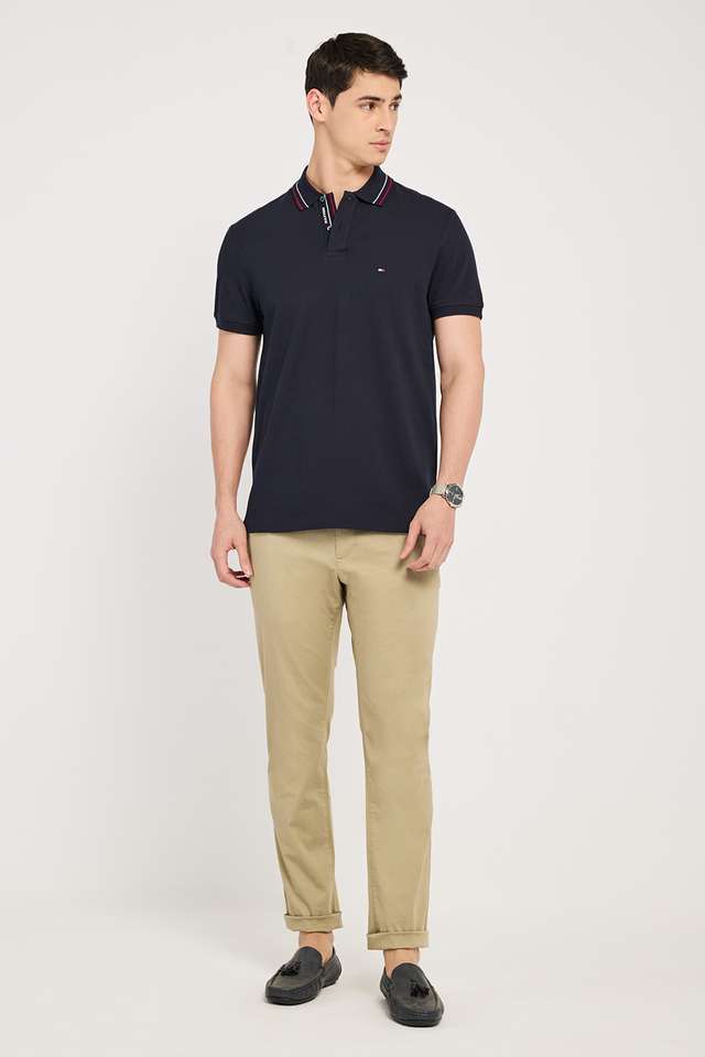 Solid-Cotton-Polo-Men-s-T-Shirt