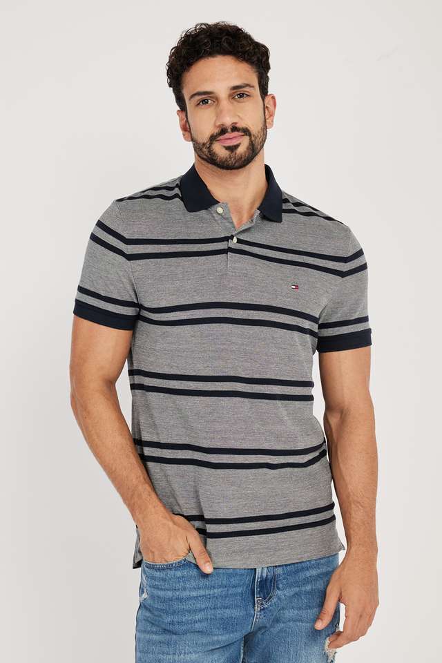 Structured-Cotton-Blend-Polo-Men-s-T-Shirt