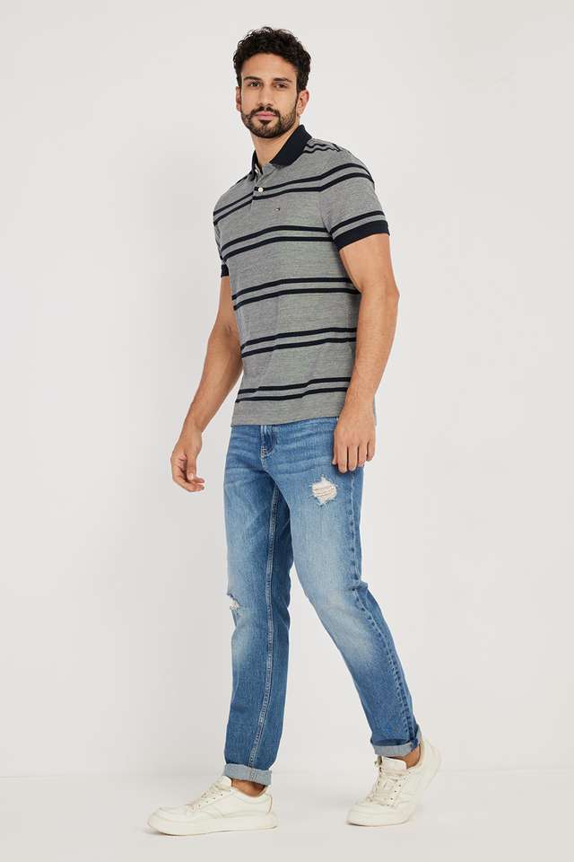 Structured-Cotton-Blend-Polo-Men-s-T-Shirt