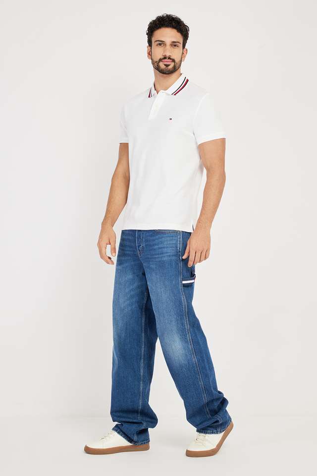Solid-Cotton-Polo-Men-s-T-Shirt