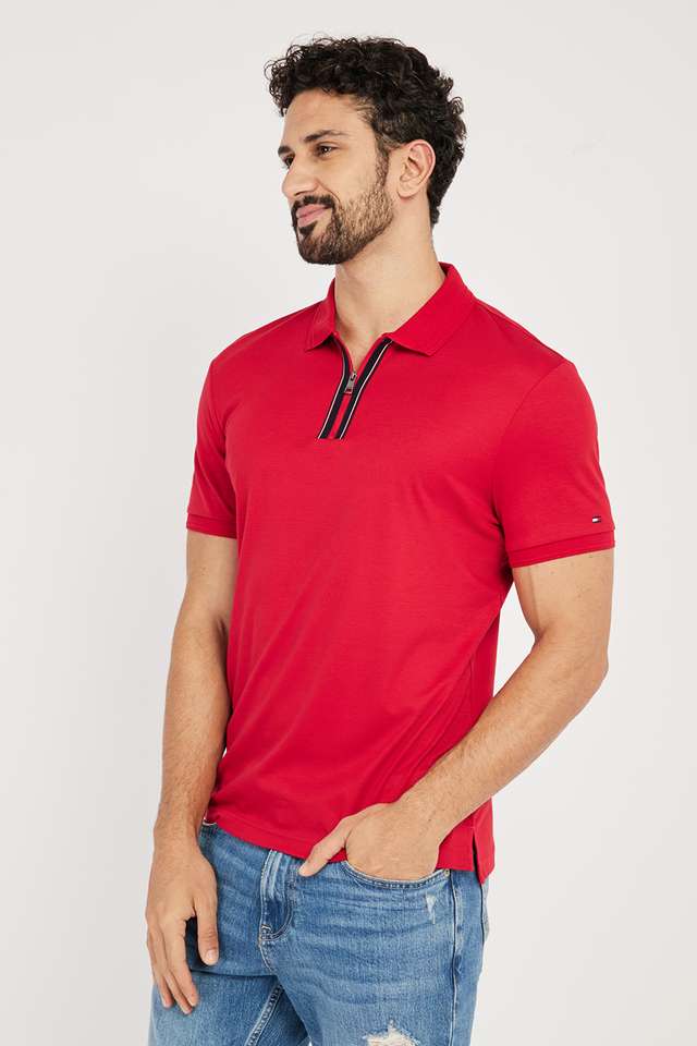 Solid-Cotton-Polo-Men-s-T-Shirt