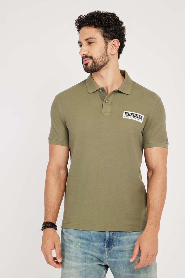 Solid-Cotton-Polo-Men-s-T-Shirt