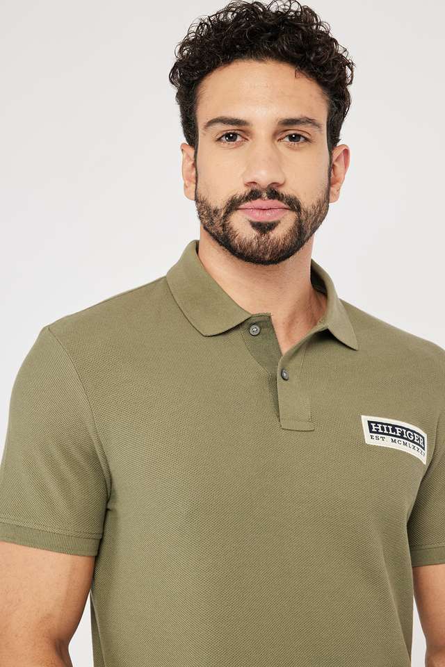 Solid-Cotton-Polo-Men-s-T-Shirt