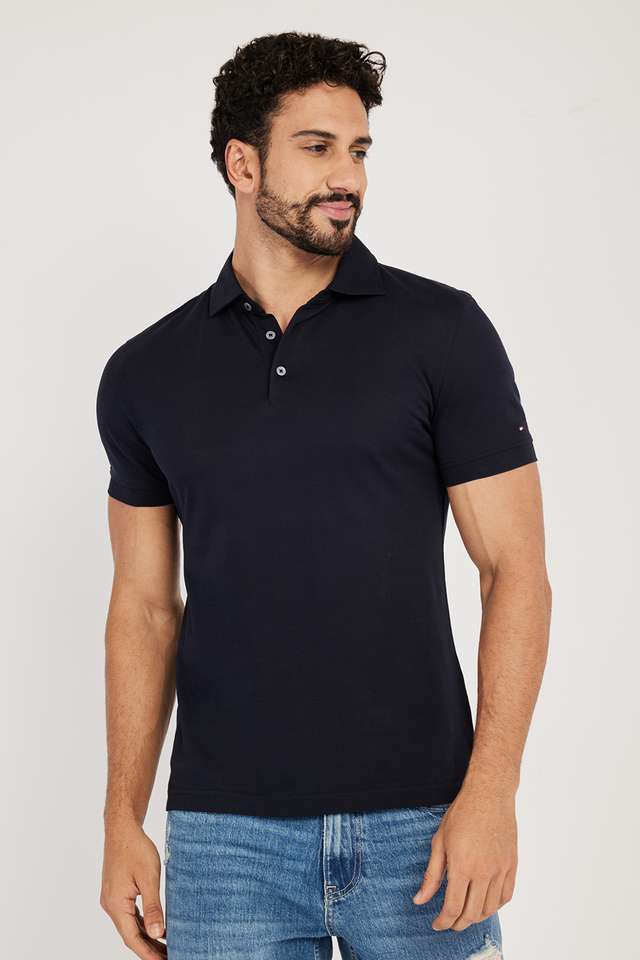 Solid-Cotton-Polo-Men-s-T-Shirt