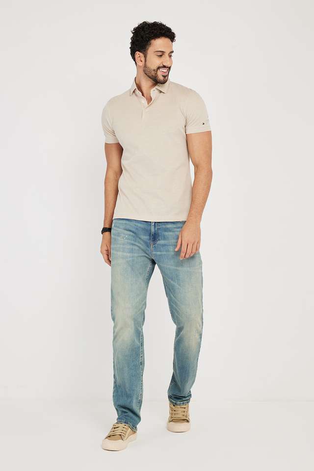 Solid-Cotton-Polo-Men-s-T-Shirt