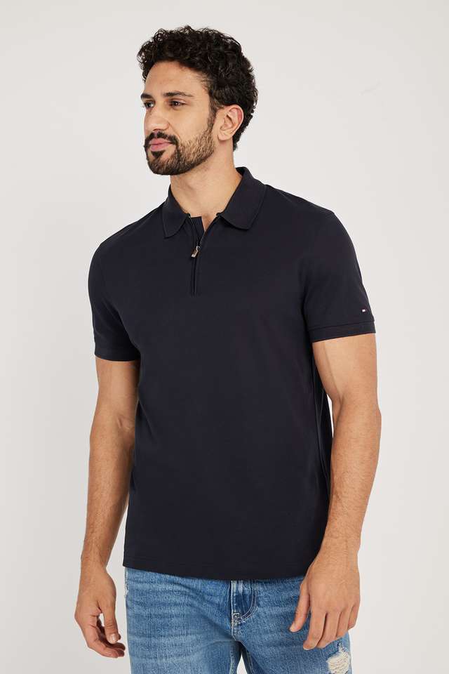 Solid-Cotton-Polo-Men-s-T-Shirt