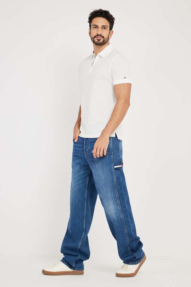 Solid-Cotton-Polo-Men-s-T-Shirt