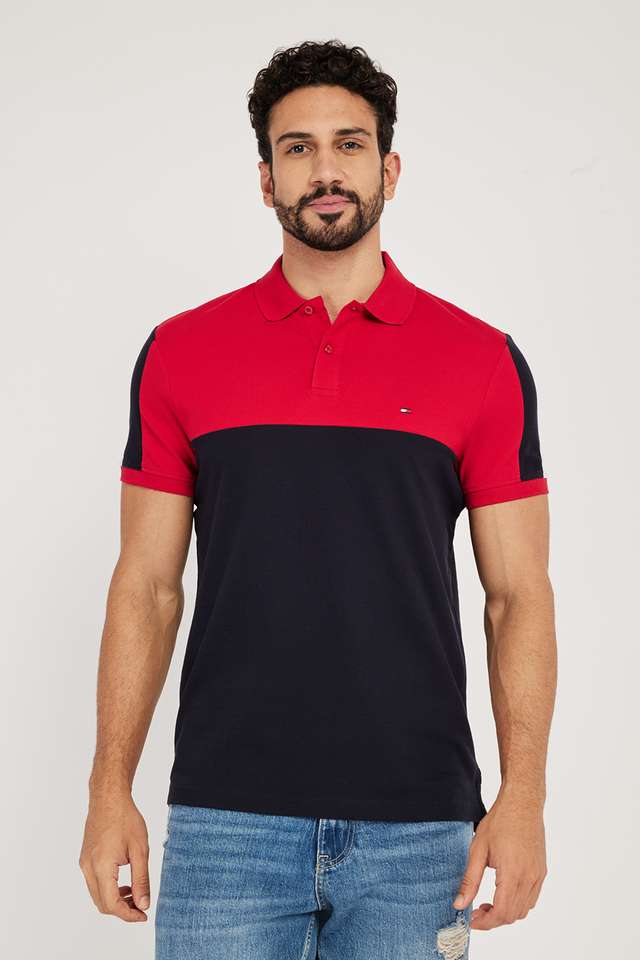 Solid-Cotton-Polo-Men-s-T-Shirt