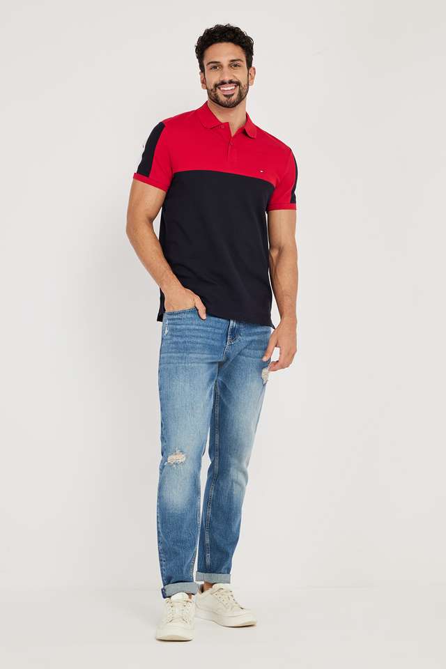 Solid-Cotton-Polo-Men-s-T-Shirt