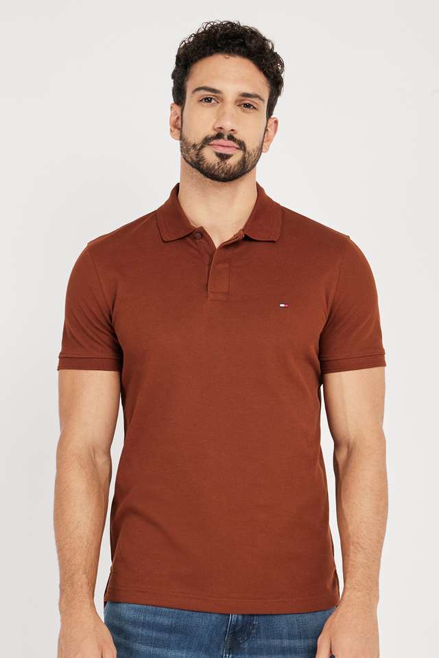 Structured-Cotton-Blend-Polo-Men-s-T-Shirt