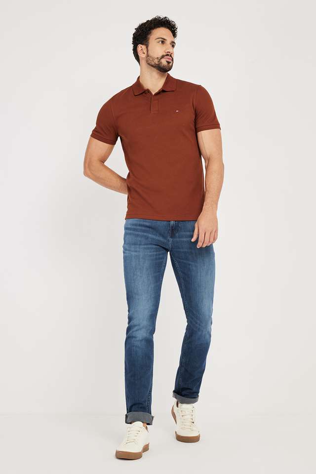 Structured-Cotton-Blend-Polo-Men-s-T-Shirt