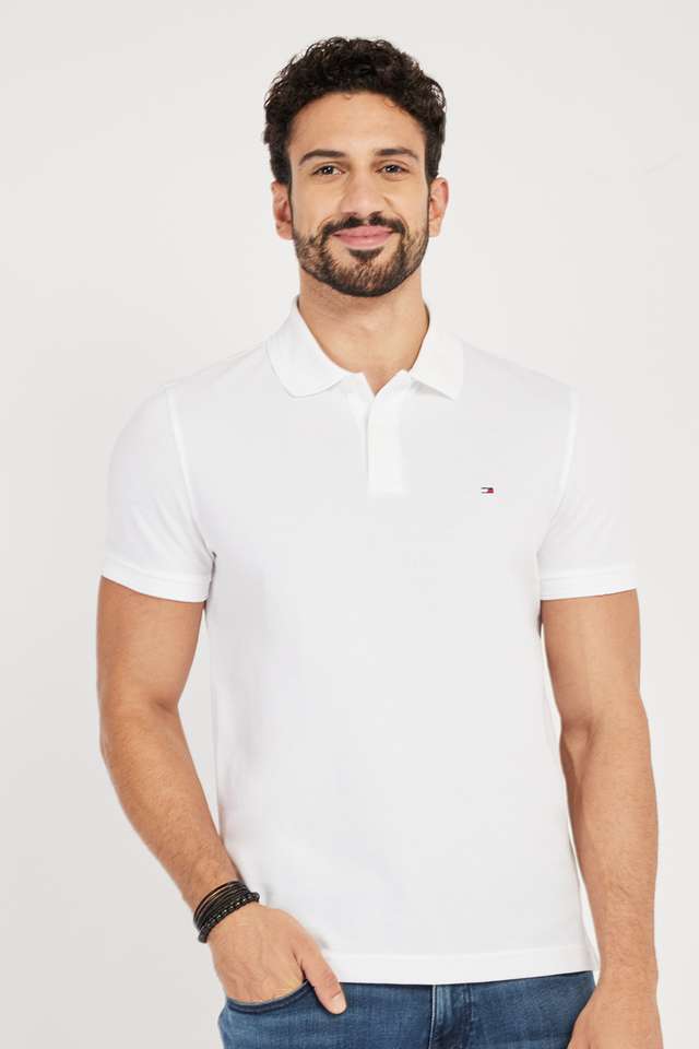 Structured-Cotton-Blend-Polo-Men-s-T-Shirt