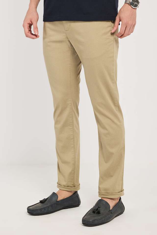 Printed-Cotton-Blend-Regular-Fit-Men-s-Casual-Wear-Trousers