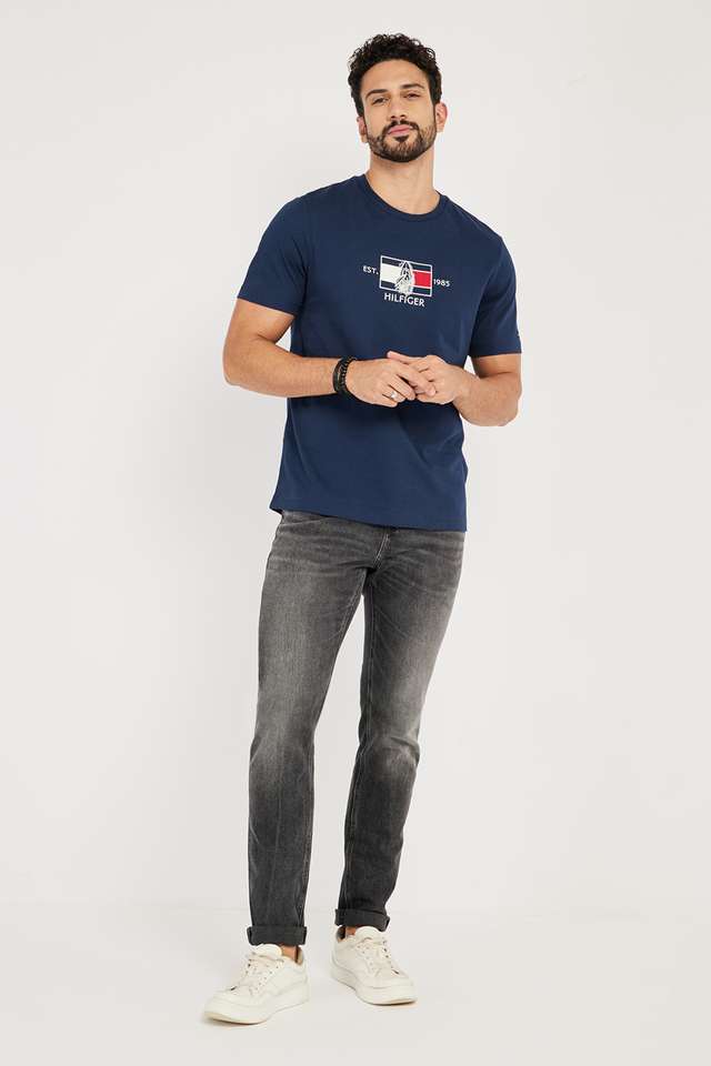 Light-Wash-Cotton-Blend-Regular-Fit-Men-s-Jeans