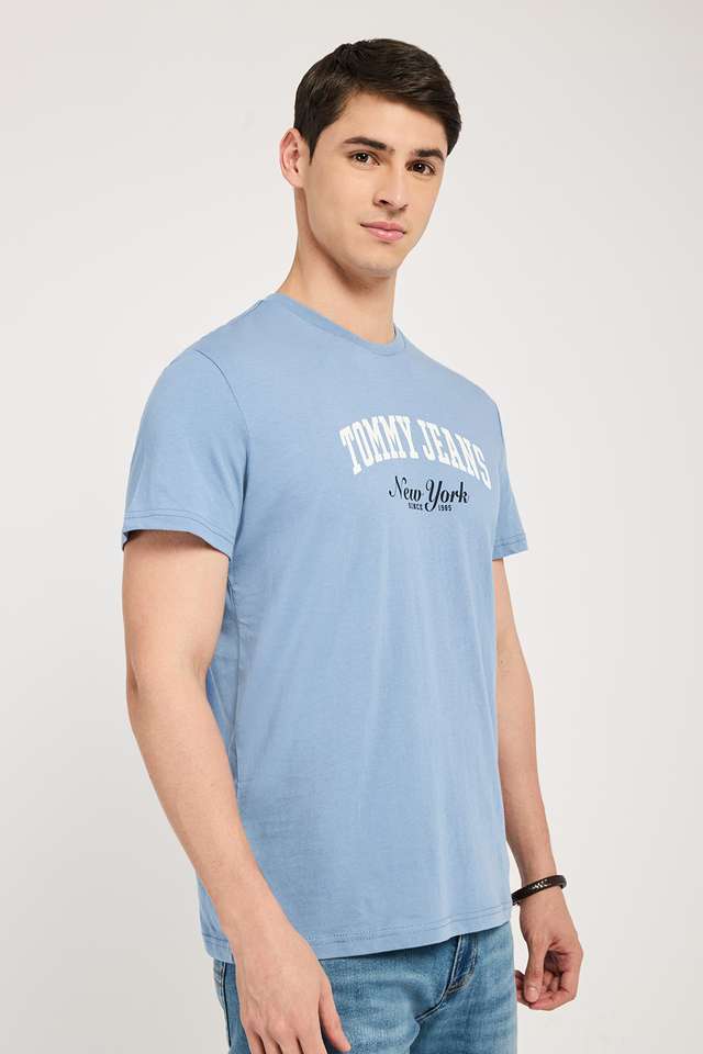 Solid-Cotton-Round-Neck-Men-s-T-Shirt