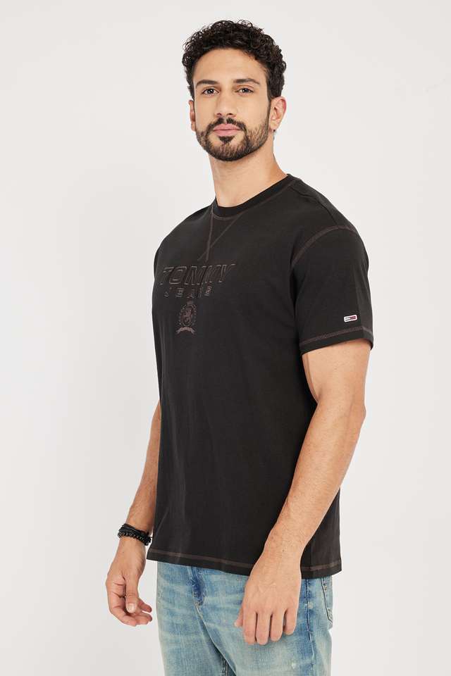 Solid-Cotton-Round-Neck-Men-s-T-Shirt