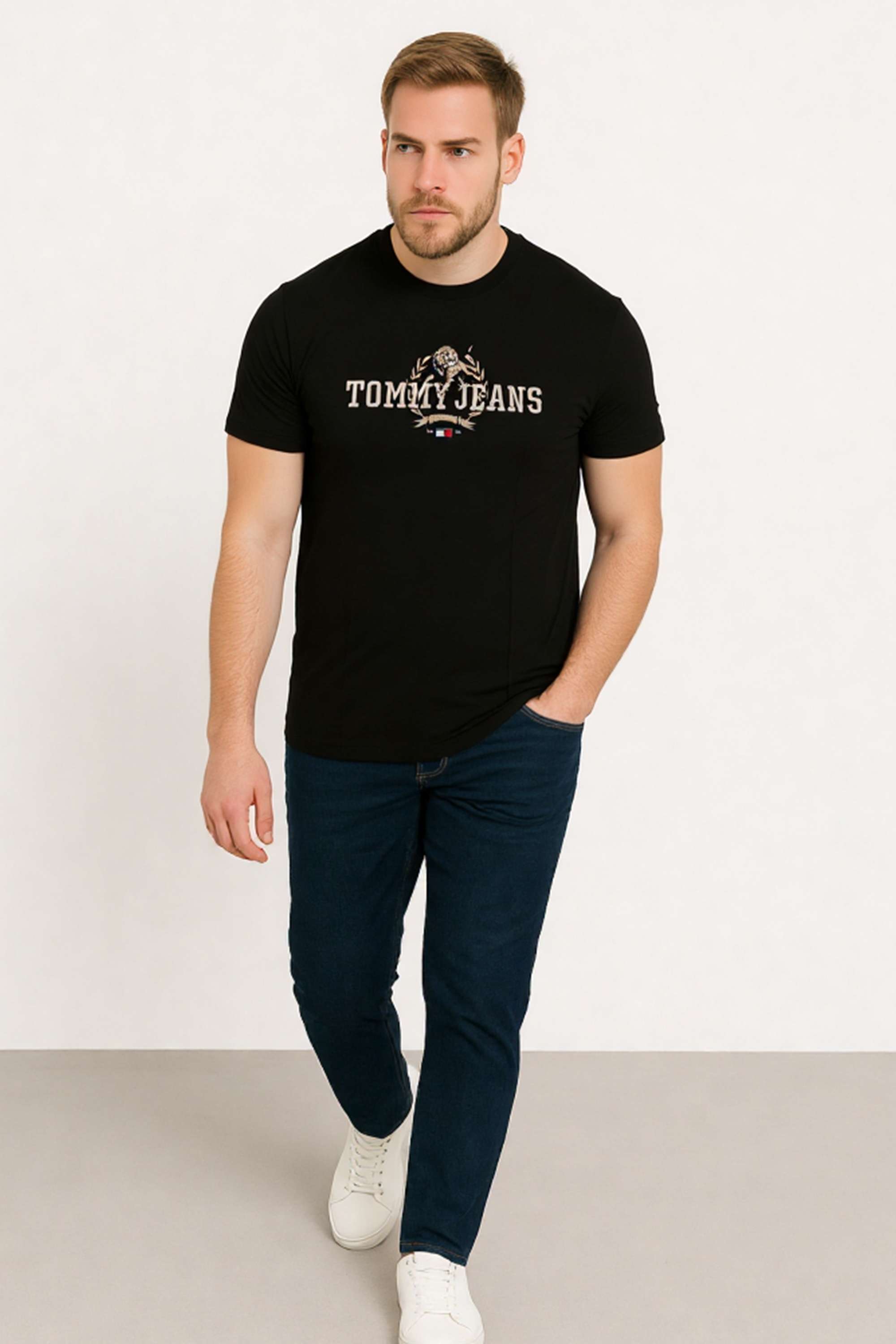 Solid-Cotton-Round-Neck-Men-s-T-Shirt