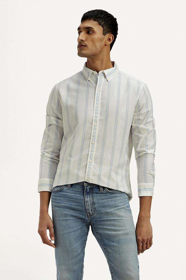 Stripes-Cotton-Slim-Fit-Men-s-Casual-Wear-Shirt