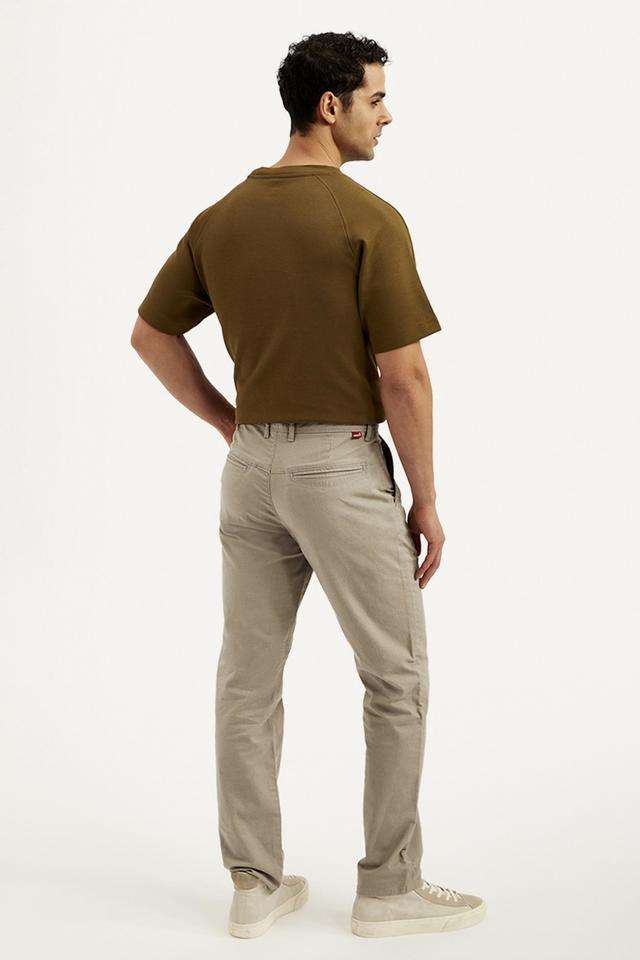 Light-Wash-Blended-Fabric-Regular-Fit-Men-s-Jeans
