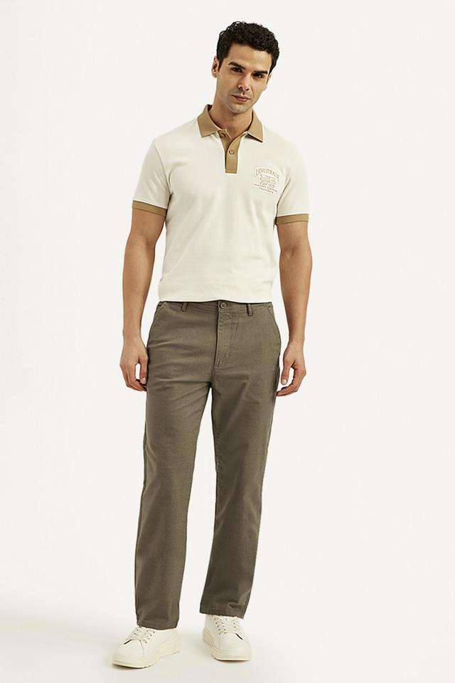 Light-Wash-Blended-Fabric-Regular-Fit-Men-s-Jeans