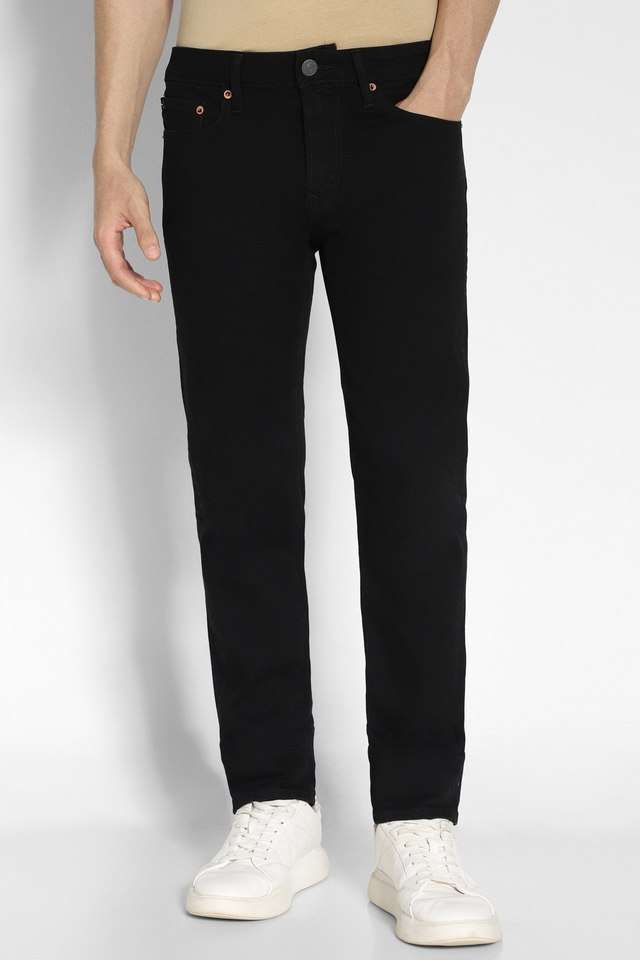 Light-Wash-Blended-Fabric-Slim-Fit-Men-s-Jeans