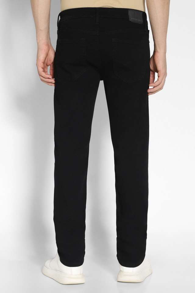 Light-Wash-Blended-Fabric-Slim-Fit-Men-s-Jeans