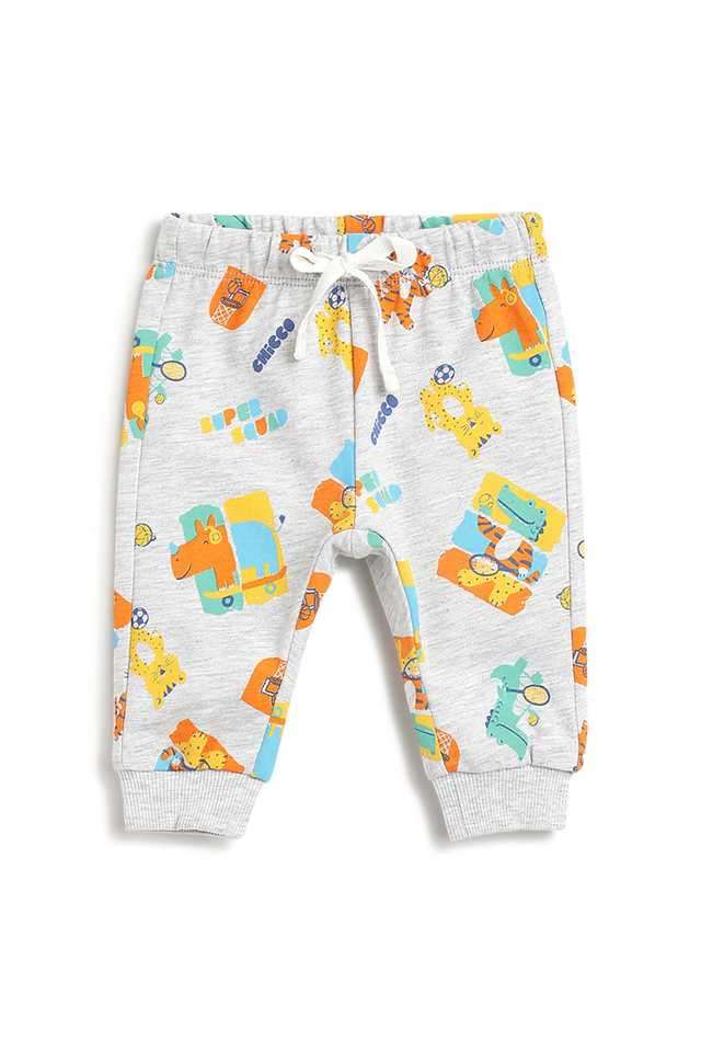 Graphic-Print-Blended-Fabric-Regular-Fit-Infant-Boys-Trousers
