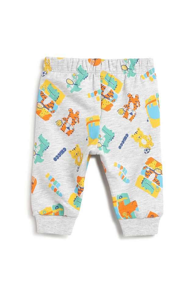 Graphic-Print-Blended-Fabric-Regular-Fit-Infant-Boys-Trousers