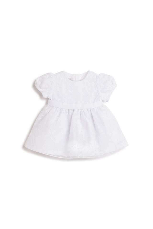 Embroidered-Blended-Fabric-Regular-Fit-Infant-Girls-Dress