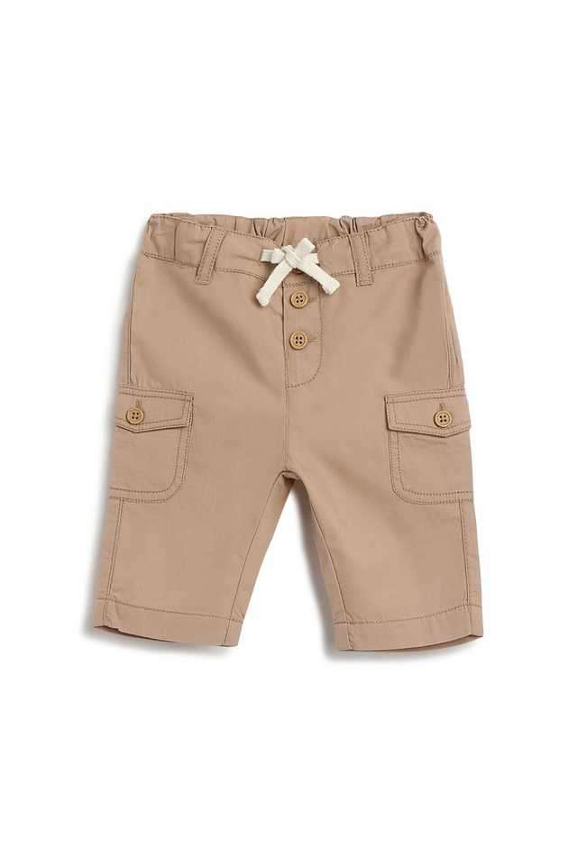 Solid-Cotton-Regular-Fit-Infant-Boys-Trousers