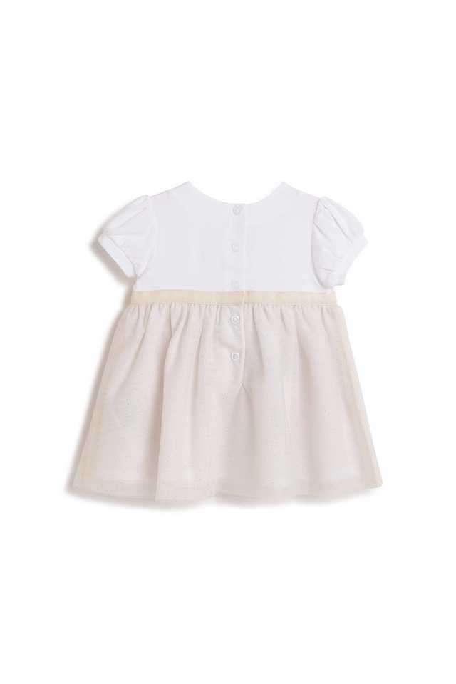 Embellished-Blended-Fabric-Regular-Fit-Infant-Girls-Dress