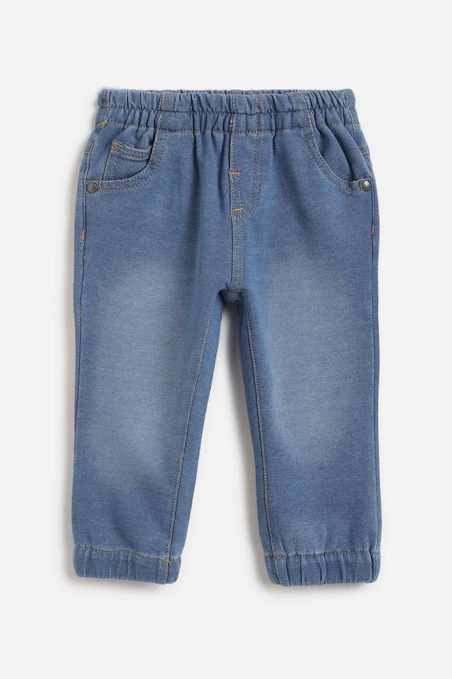Solid-Blended-Fabric-Regular-Fit-Infant-Boys-Jeans