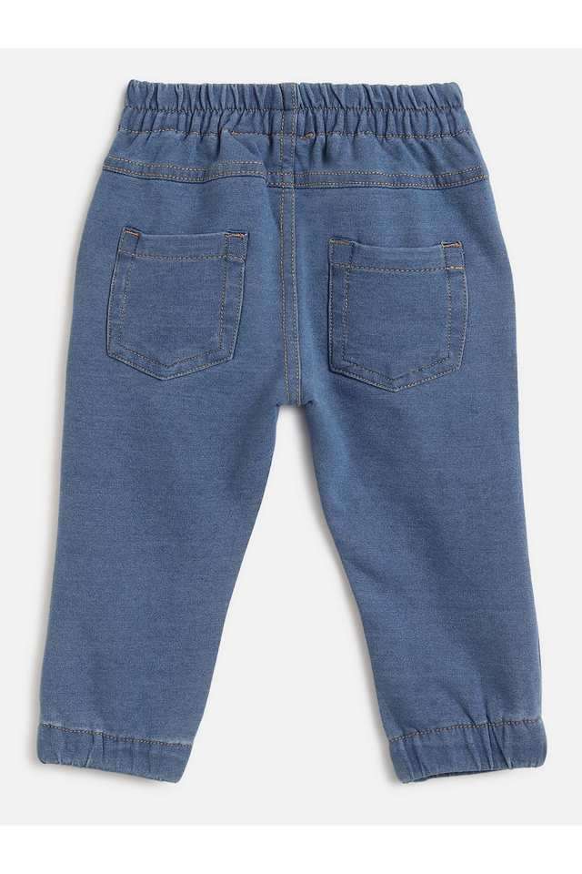 Solid-Blended-Fabric-Regular-Fit-Infant-Boys-Jeans