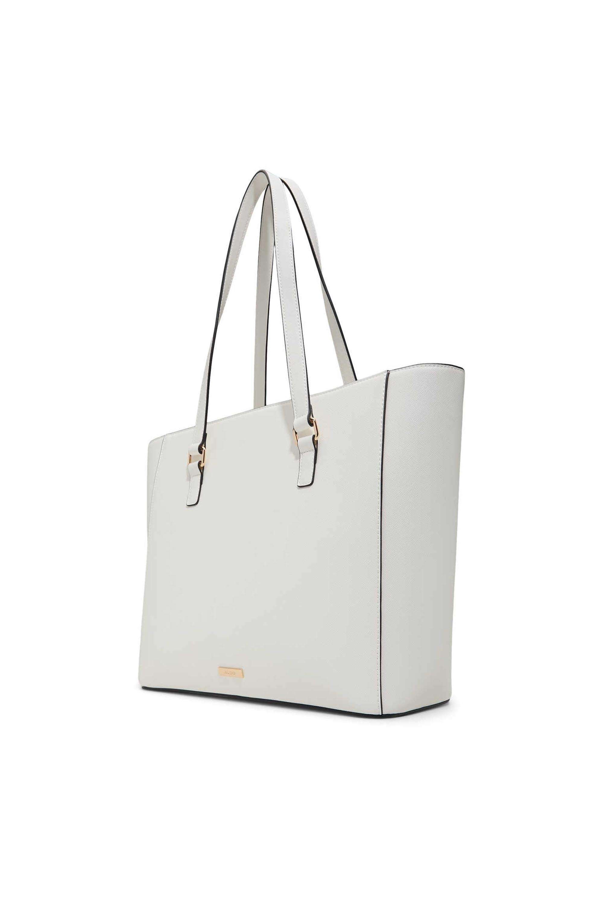 Zipper-Closure-Synthetic-Women-Casual-Wear-Tote-Bag
