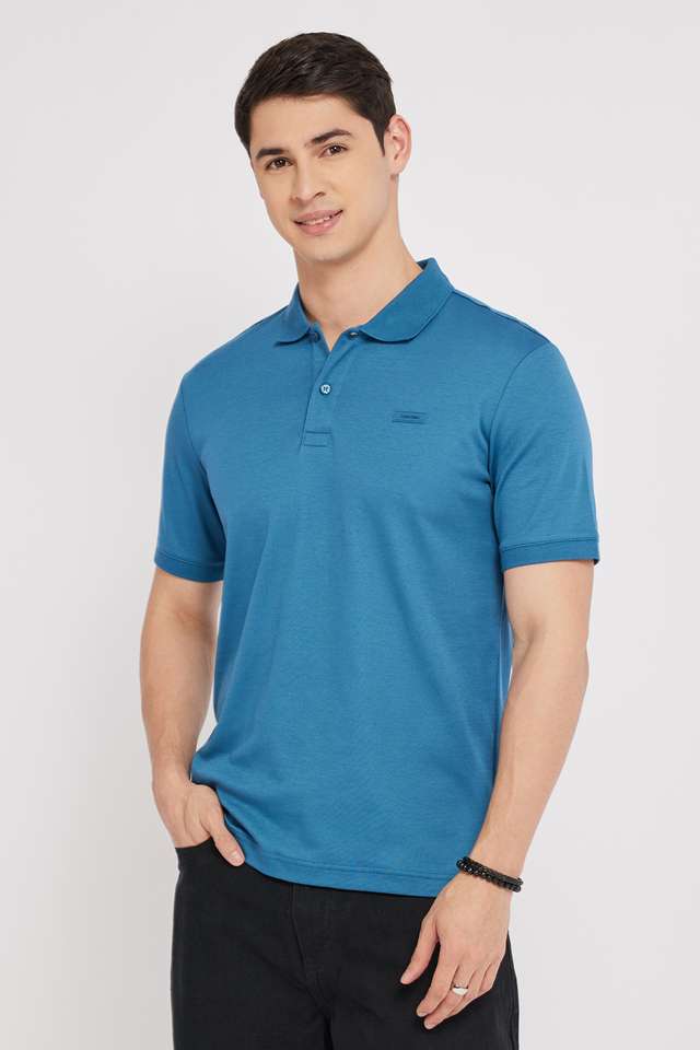 Solid-Cotton-Polo-Men-s-T-Shirt