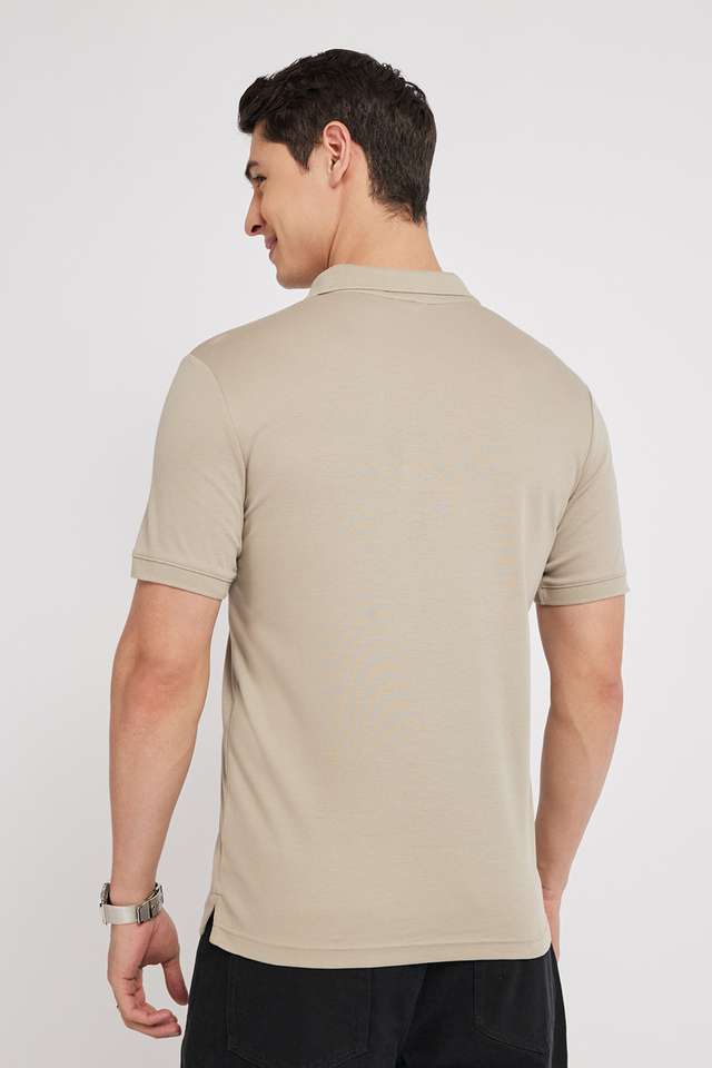 Solid-Cotton-Polo-Men-s-T-Shirt